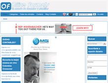 Tablet Screenshot of officeformats.com
